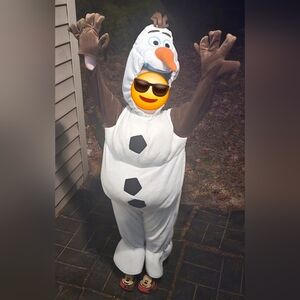 Disney Olaf Snowman Costume Toddlers Size 3T